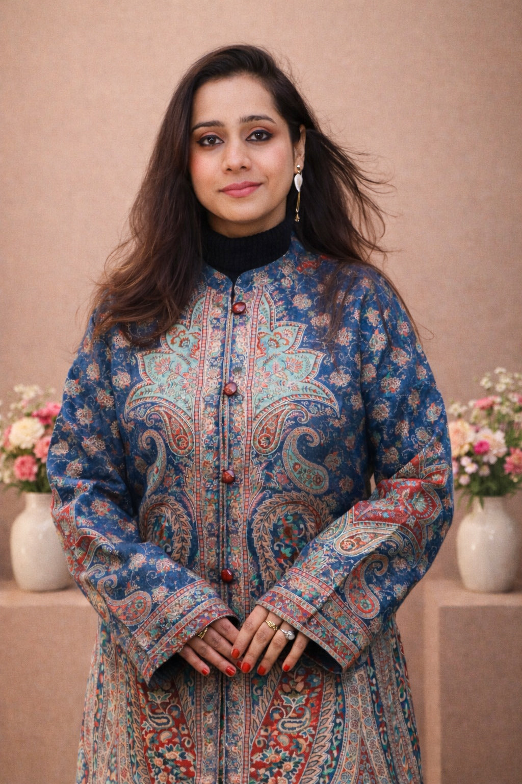 Firoza Neel Kani Jacket