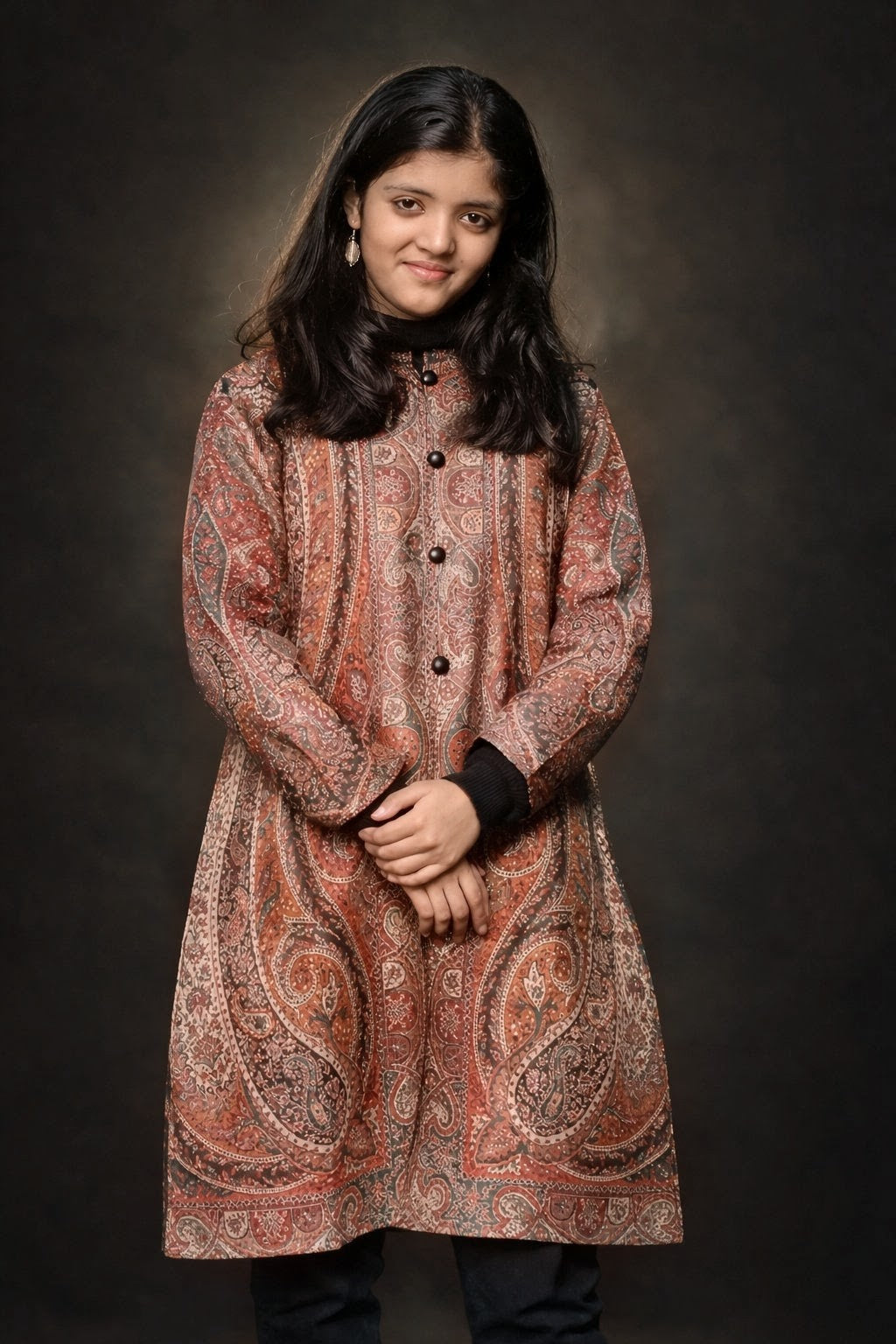 Midnight Kani Long Jacket