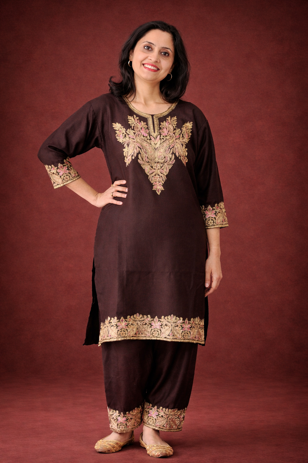 Espresso Thread Co-ord Ensemble