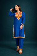 Cobalt Bloom Co-ord Set